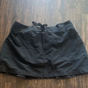 Black Women's Skort